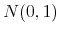  % N(0,1)