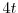  4t