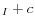 _{I}+c