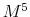  M^5