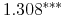  1.308^{***} 