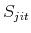  S_{jit}