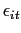 $ \epsilon_{it}$