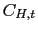 $\displaystyle C_{H,t}$