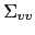 $ \Sigma_{vv}$