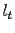 $ l_{t}$