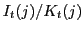 $ I_{t}(j)/K_{t}(j)$