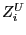 $ Z_{i}^{U}$