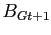 $ B_{Gt+1}$