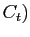 $ C_{t})$