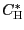 $ C_{\text{\textsc{H}}}^{\ast}$