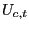 $ U_{c,t}$