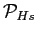 $\displaystyle \mathcal{P}_{Hs}$