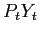 $ P_t Y_t$