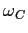 $ \omega _{C}$