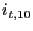 $ i_{t,10 }$