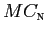 $ MC_{\text{\textsc{n}}}$