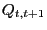 $ Q_{t,t+1}$