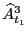 $\displaystyle \widehat{A}_{t_{1}}^{3}$