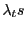 $ \lambda _{t}s$