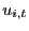 $ u_{i,t}$