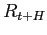 $ R_{t+H}$
