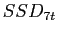 $ SSD_{7t}$