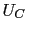 $ U_{C} ~$