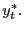 $ y_{t}^{\ast}.$