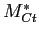 $ M^{*} _{Ct}$