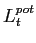 $ L_{t}^{pot}$