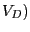 $ V_{D} )$