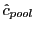 $ \hat {c}_{pool}$