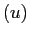 $ (u)$
