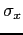 $ \sigma_x$