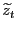 $ \widetilde{z}_{t}$