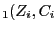$ _{1}(Z_{i}, C_{i}$