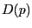 $ D(p) $
