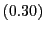 $ \left( 0.30\right) $