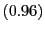 $ \left( 0.96\right) $