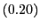 $ \left( 0.20\right) $