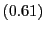 $ \left( 0.61\right) $