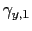 $ \gamma_{y,1}$