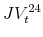  JV_{t}^{24}