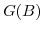  G(B)