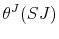 \displaystyle \theta^{J}(SJ)
