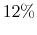  12\%