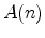  A(n)