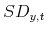 SD_{y,t}