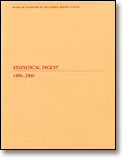 Statistical Digest 1996-2000 book cover